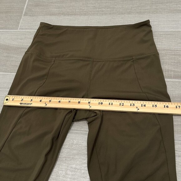 Free People Movement 7/8 Length Gemini Leggings in Army Green Women’s Size M - Picture 15 of 16